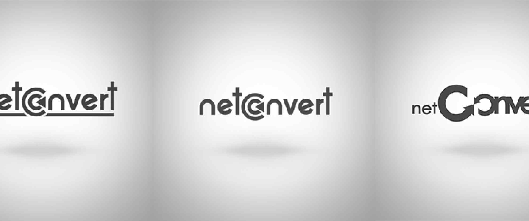 NetConvert logó variációk