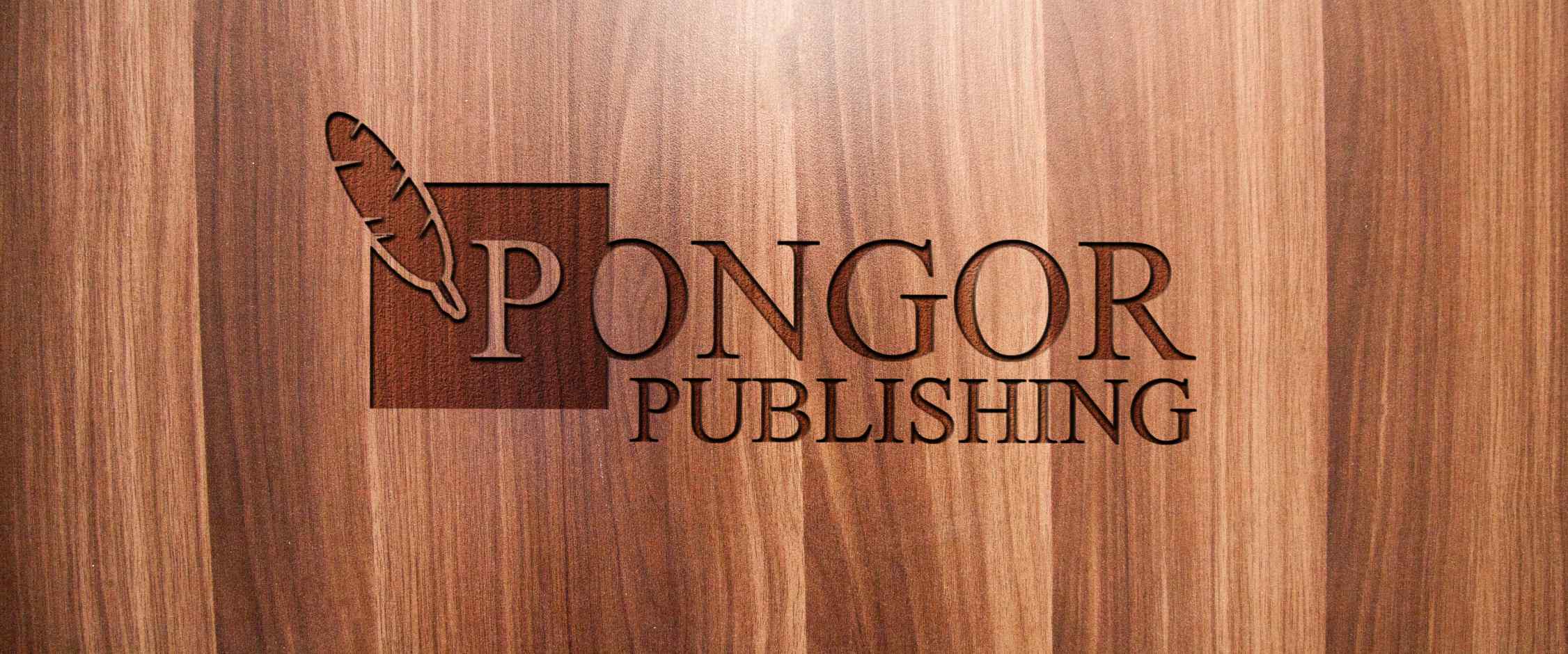 Pongor Publishing logótervezés