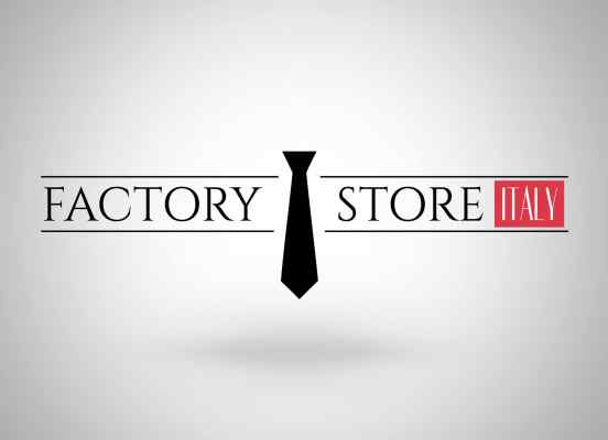 Factory Store Italy logó tervezése