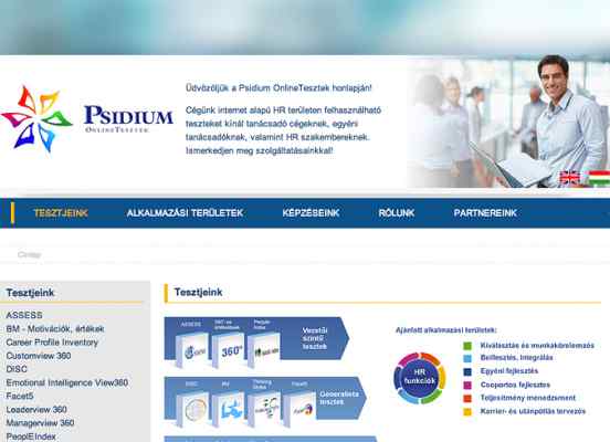 Psidium többnyelvű weboldal készítés